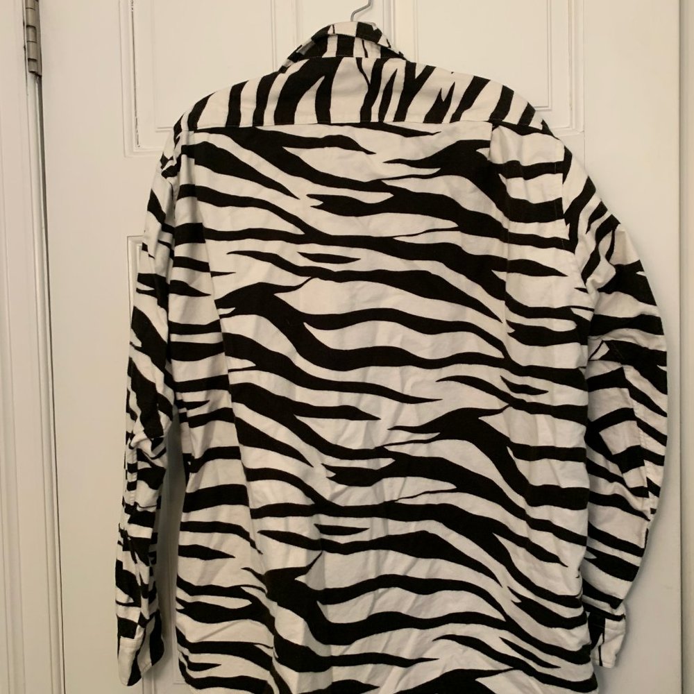 Beams Zebra Button Down - image 3